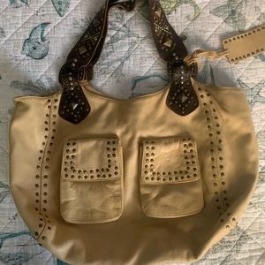 Authentic Betsey Johnson leather purse.